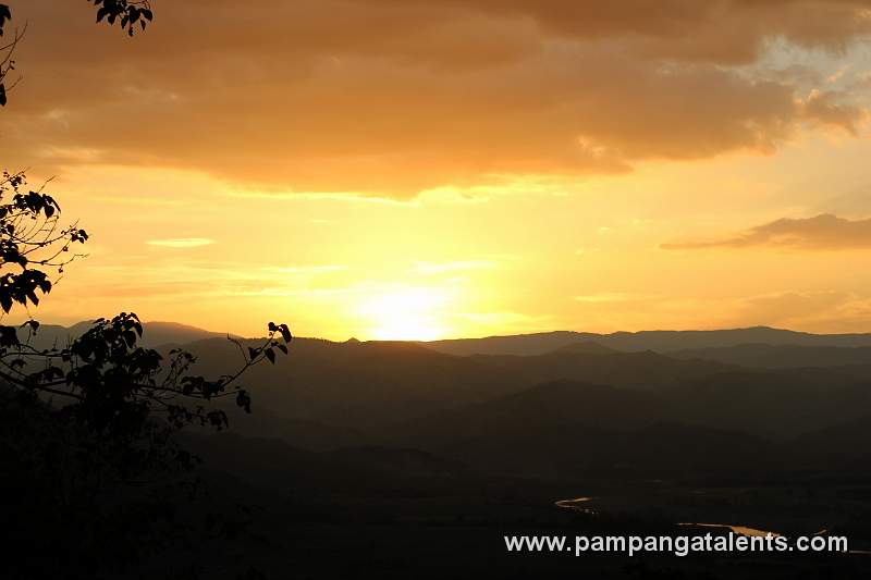 Sunset on Mountain