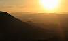 Sunset over Mountains  Location: Monasterio de Tarlac - Luzon Philippines
