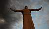 30 Feet Statue of the Risen Lord  Location: Monasterio de Tarlac - Luzon Philippines