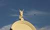 Bird in the Blue Sky  Location: Monasterion de Tarlac - Luzon Philippines