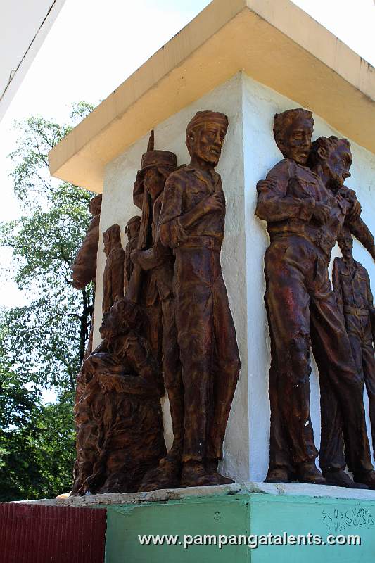 Back View of Death March Memorial Shrine