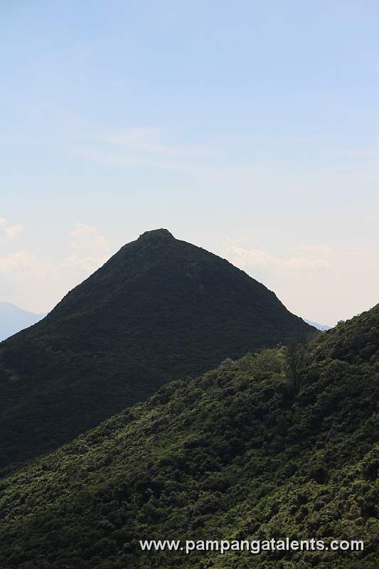 View on High West Peak (View form platform at the Peak Tower on Lantau Island side)