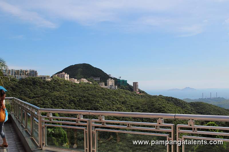 View on Mount Kellett (View form platform at the Peak Tower)