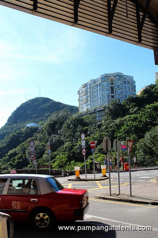 Taxi Driver at the Peak Tower (top station)