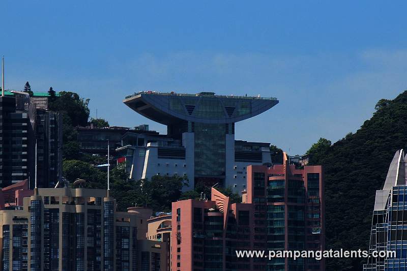 Peak Tower (View from China Ferry Terminal)