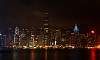 Hong Kong Island Sky Line (Night view from China Ferry Terminal)  Location: Hong Kong Island - Hong Kong
