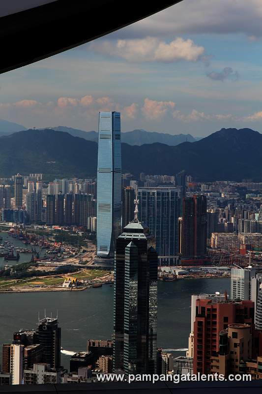 Kowloon West (view from the Peak)