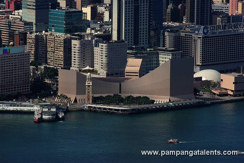 Kowloon Skyline (Day view from the Peak)